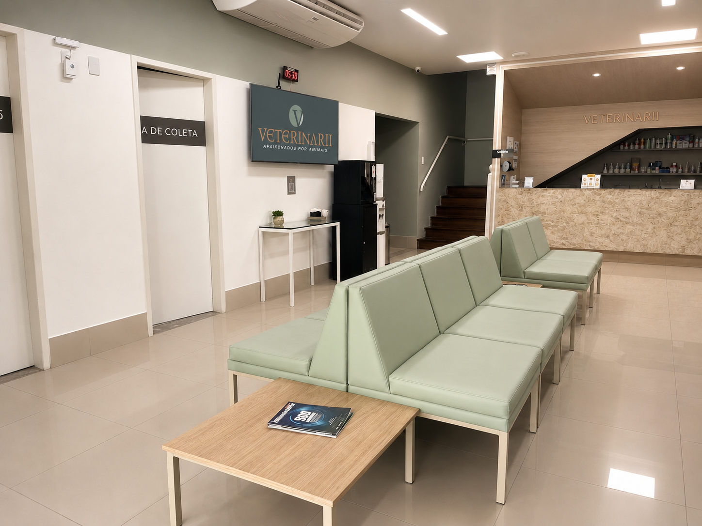 Recepção da Veterinarii