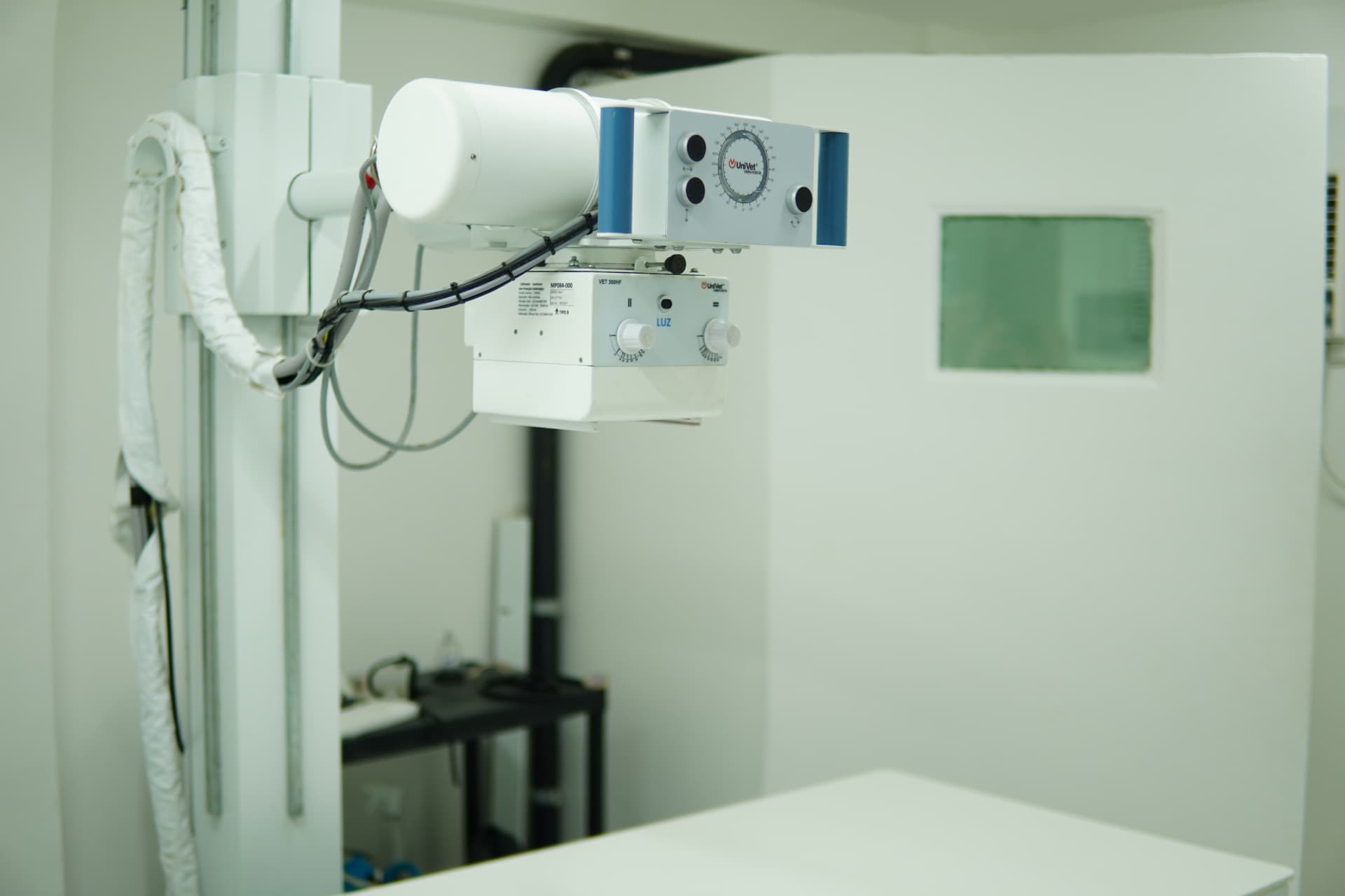 Equipamento de radiologia digital da Veterinarii