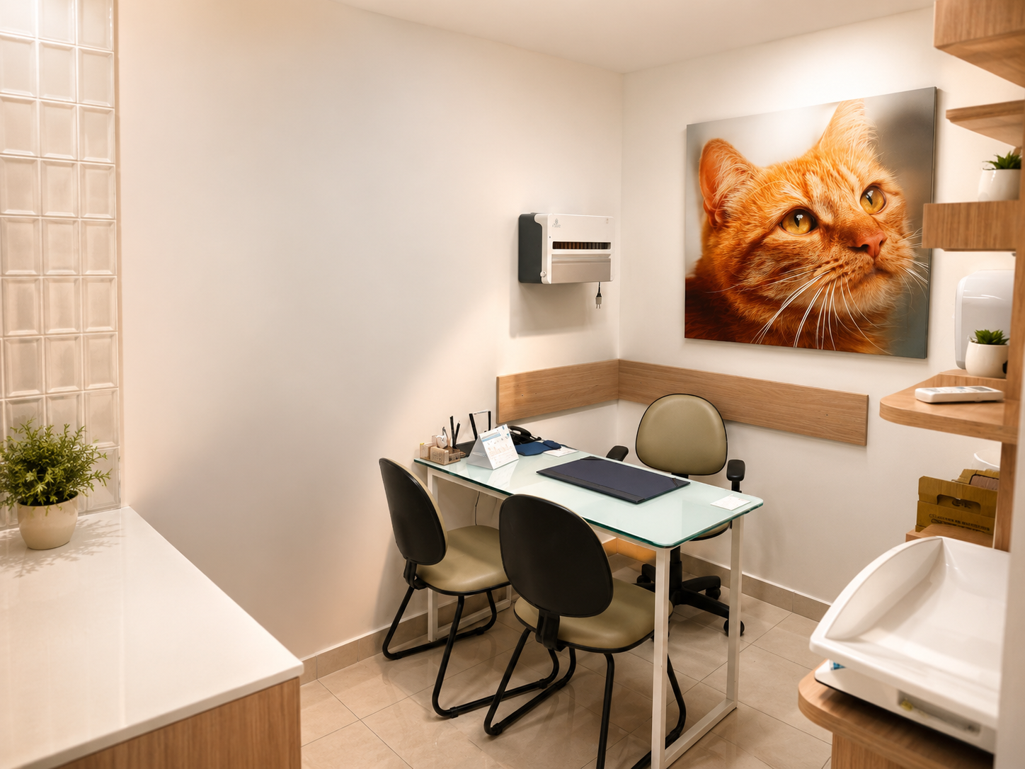 Consultório felino da Veterinarii