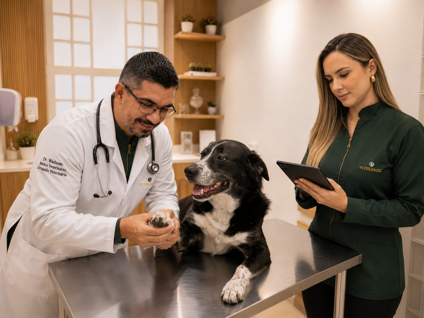 Atendimento clínico especializado na Veterinarii